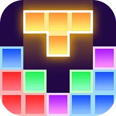 Block Puzzle: Neon World Tiktok ads