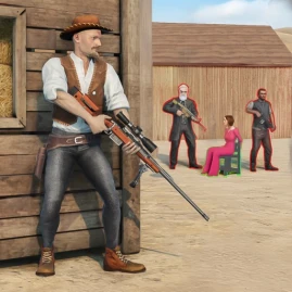 Western Survival Shooting Game Tiktok ads