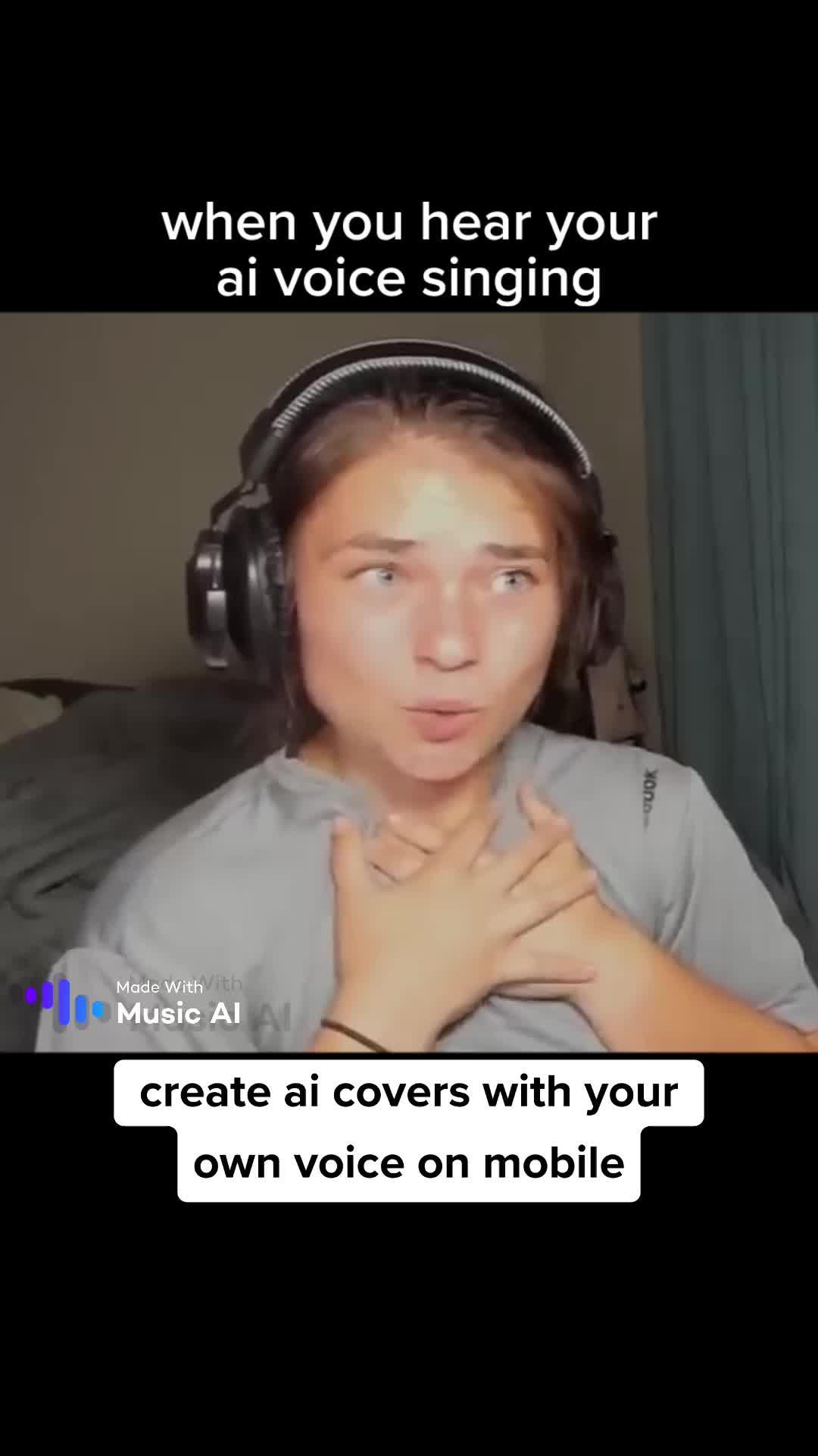 Create AI covers with your own voice on mobile