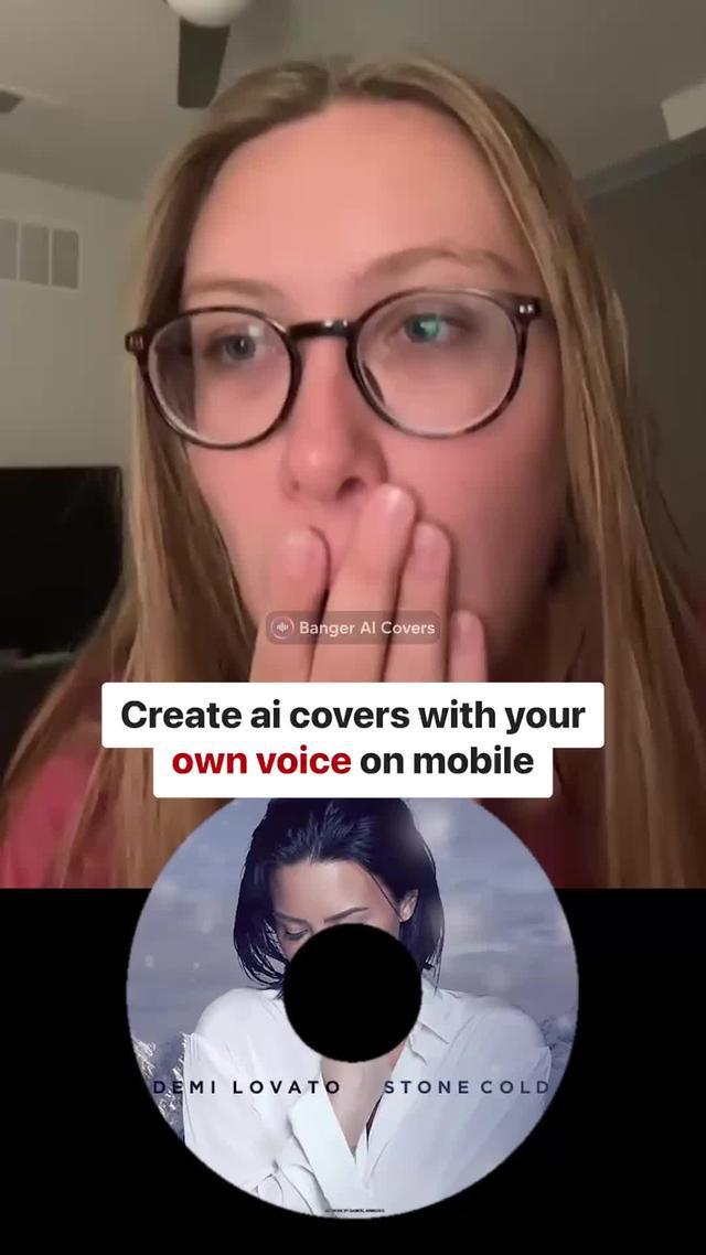 Create AI Cover Songs with your own voice on mobile