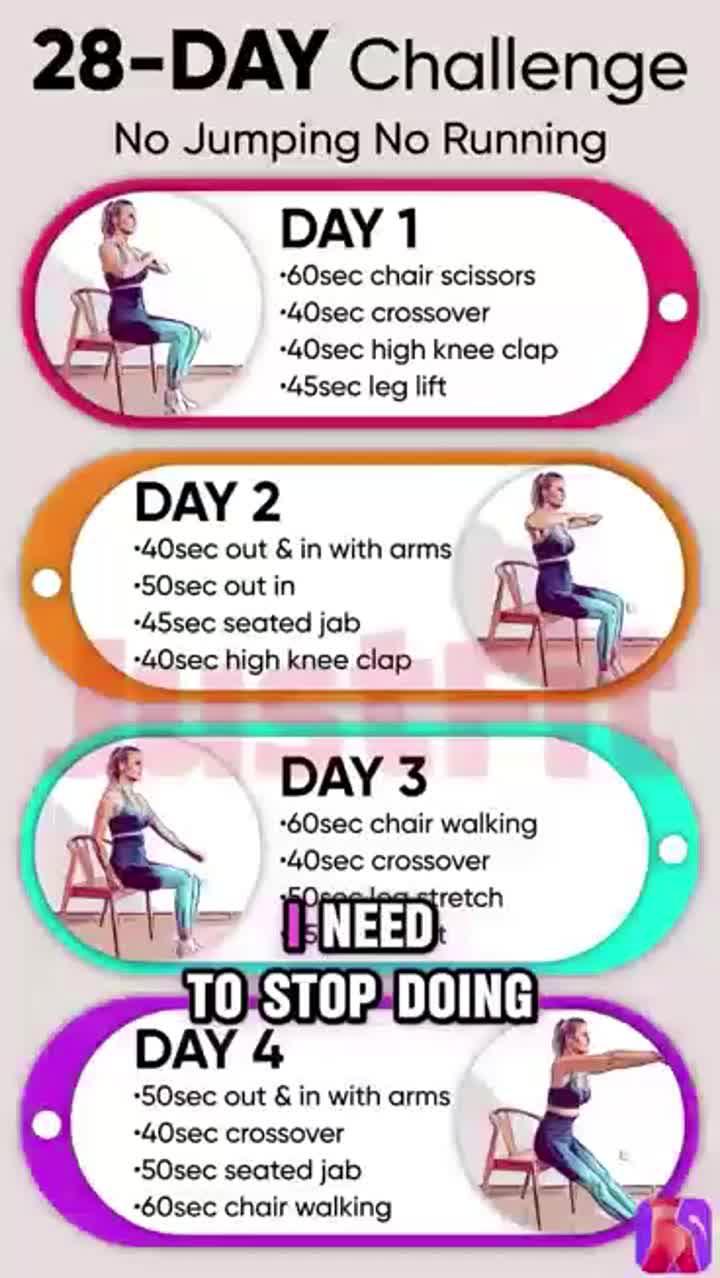 Lazy girl workout! Workout at home at any time, without equipment.