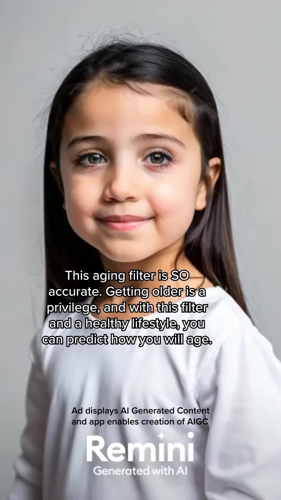 Life long journey in 20 seconds thanks to AI