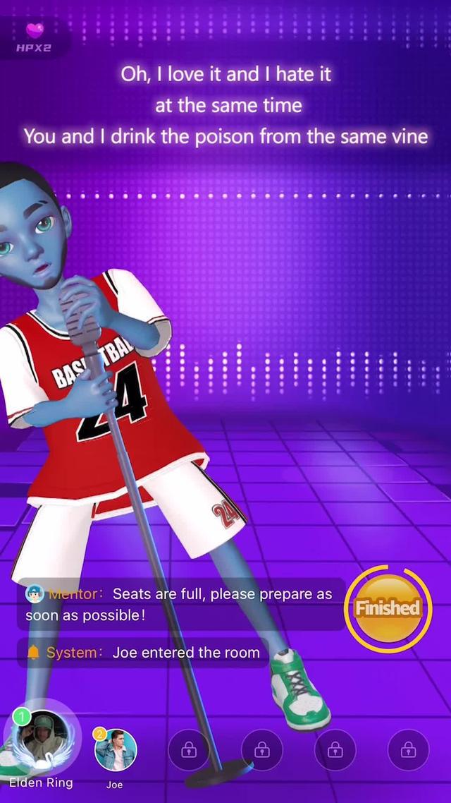 karaoke with new friends!