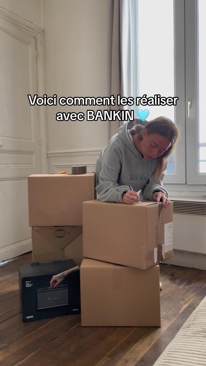 Trop cool cette appli 💰📦 #bonplan #bankin #demenagement #projets 