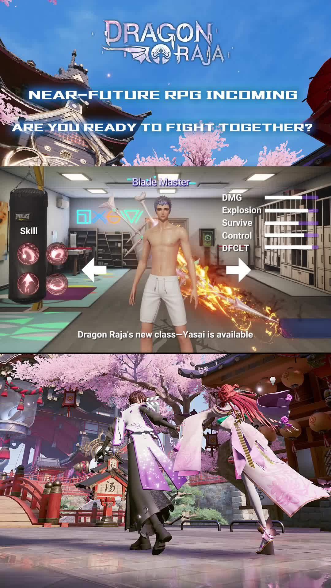 Near-Future RPG incoming，Are you ready to fight together?