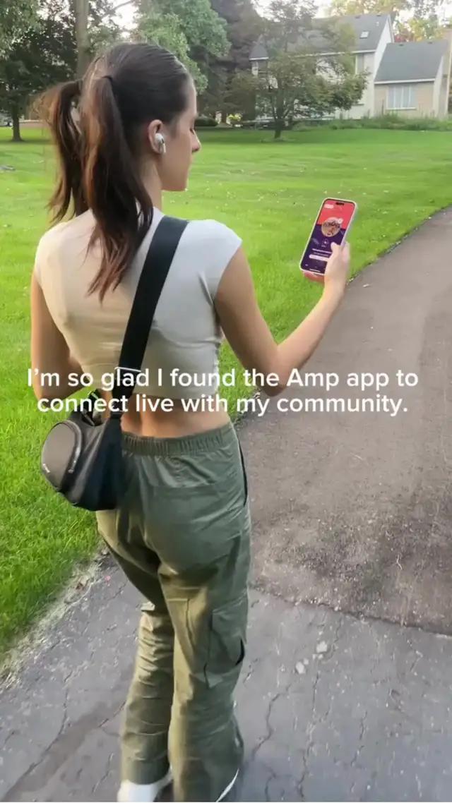 Talk music and more with other people who get it on your live Amp audio show.