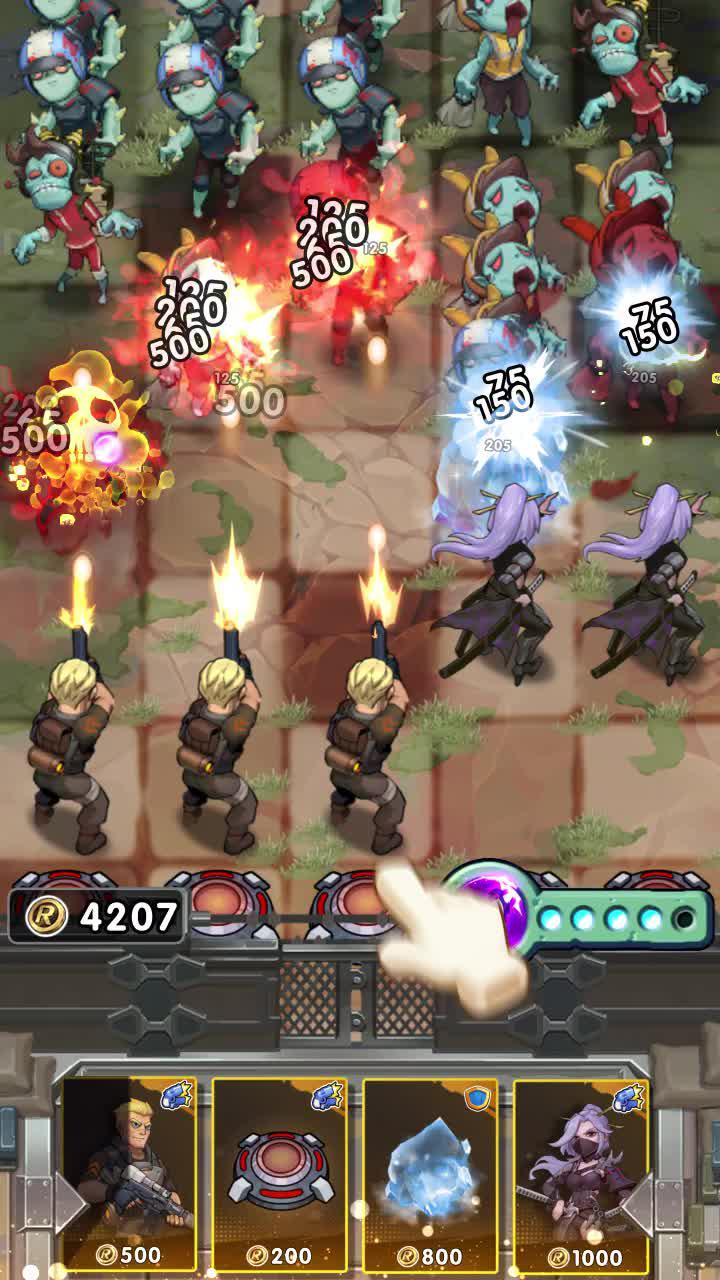 Come and shoot them all！