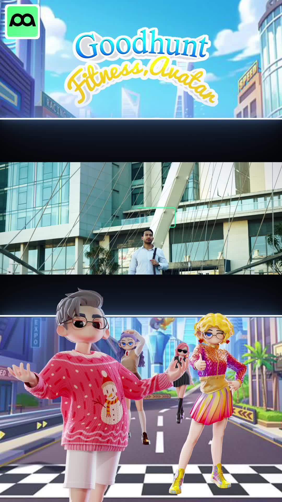 Challenge friends, compete on leaderboards, let avatars interact. Fitness has never been this fun!