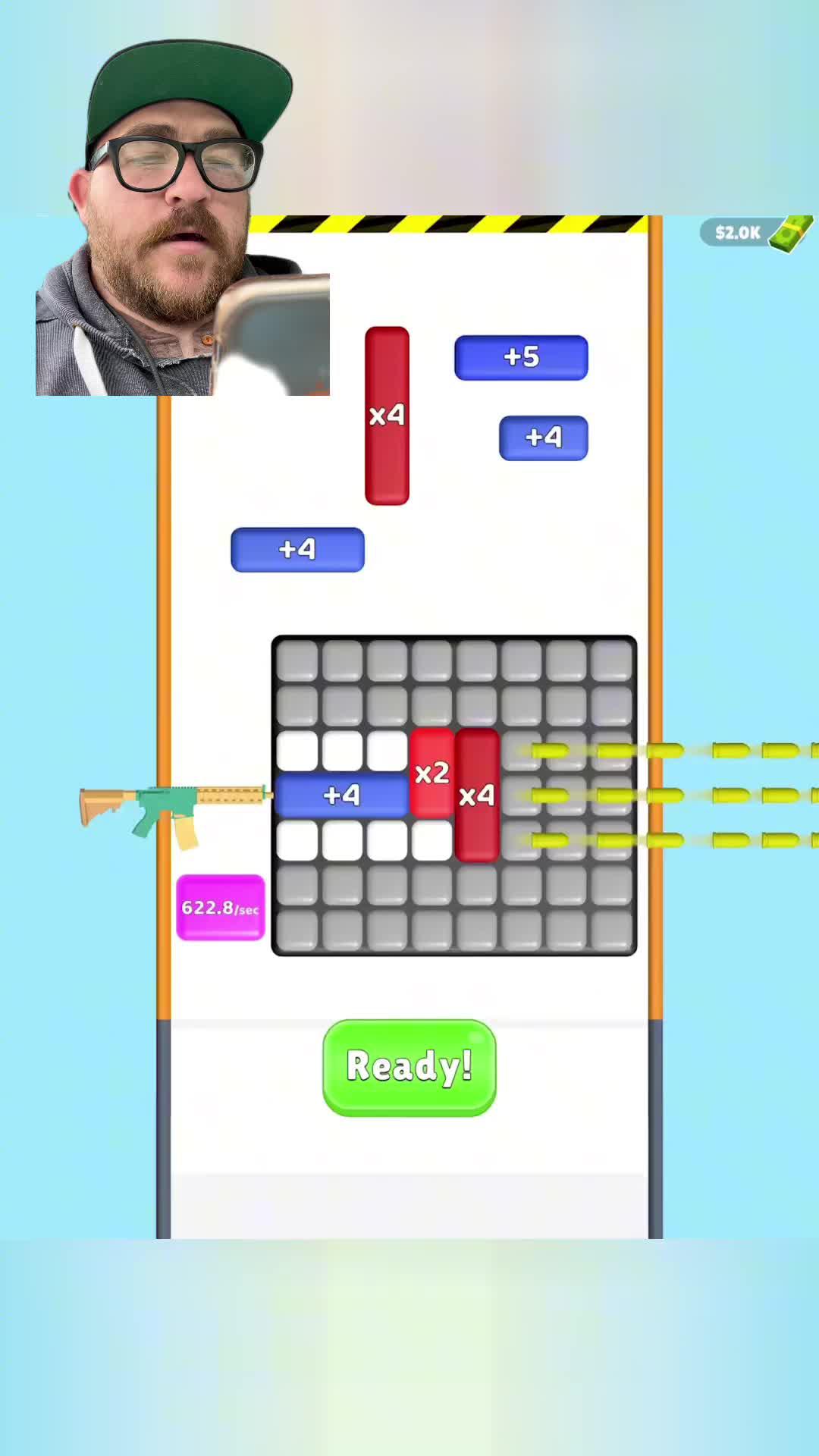 Best Tiktok game ever!! Merge the blocks and hit the goal!!
