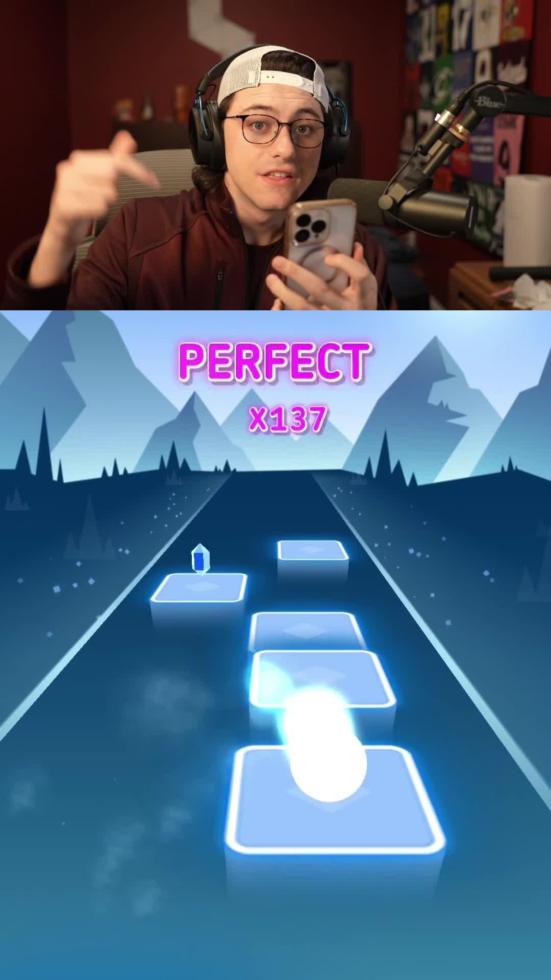 Why is this game so fun! Can't stop! It challenges your sense of music and reflexes.