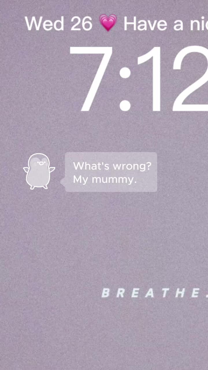 Raise a pet on lock screen and talk with them!