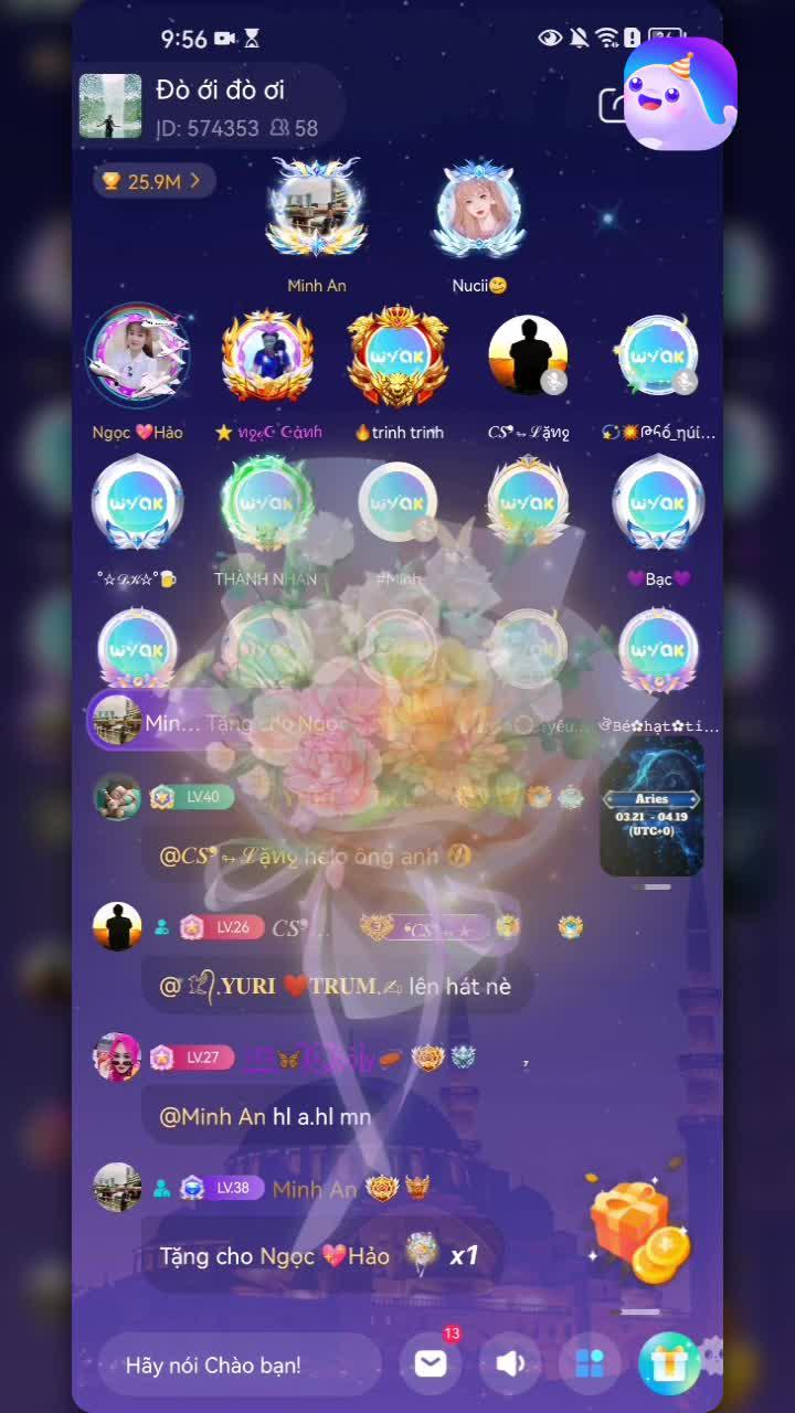 Phòng chat thoại 24 giờ