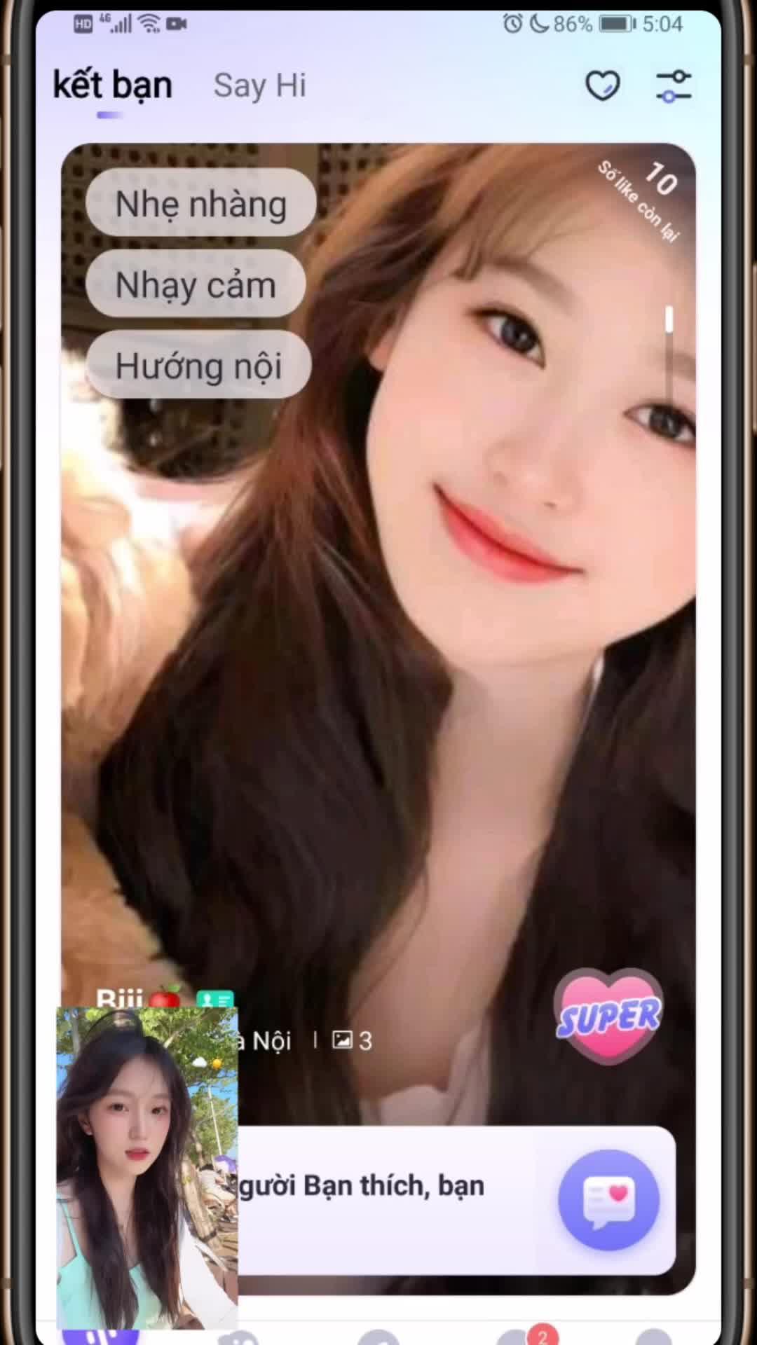 Kết bạn qua voice, gặp gỡ những tâm hồn thú vị bằng cách trò chuyện.