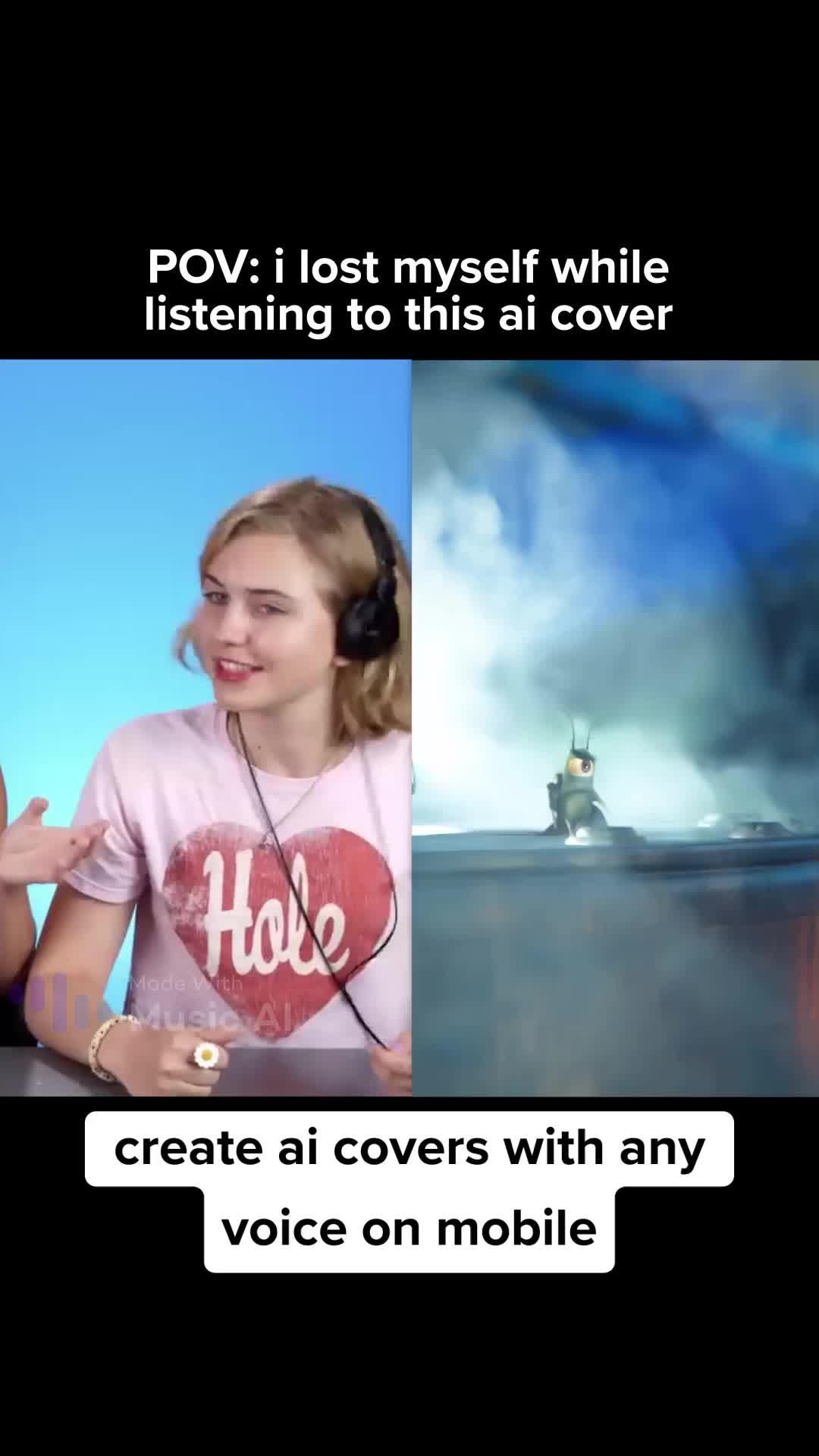 Create AI covers with your own voice on mobile