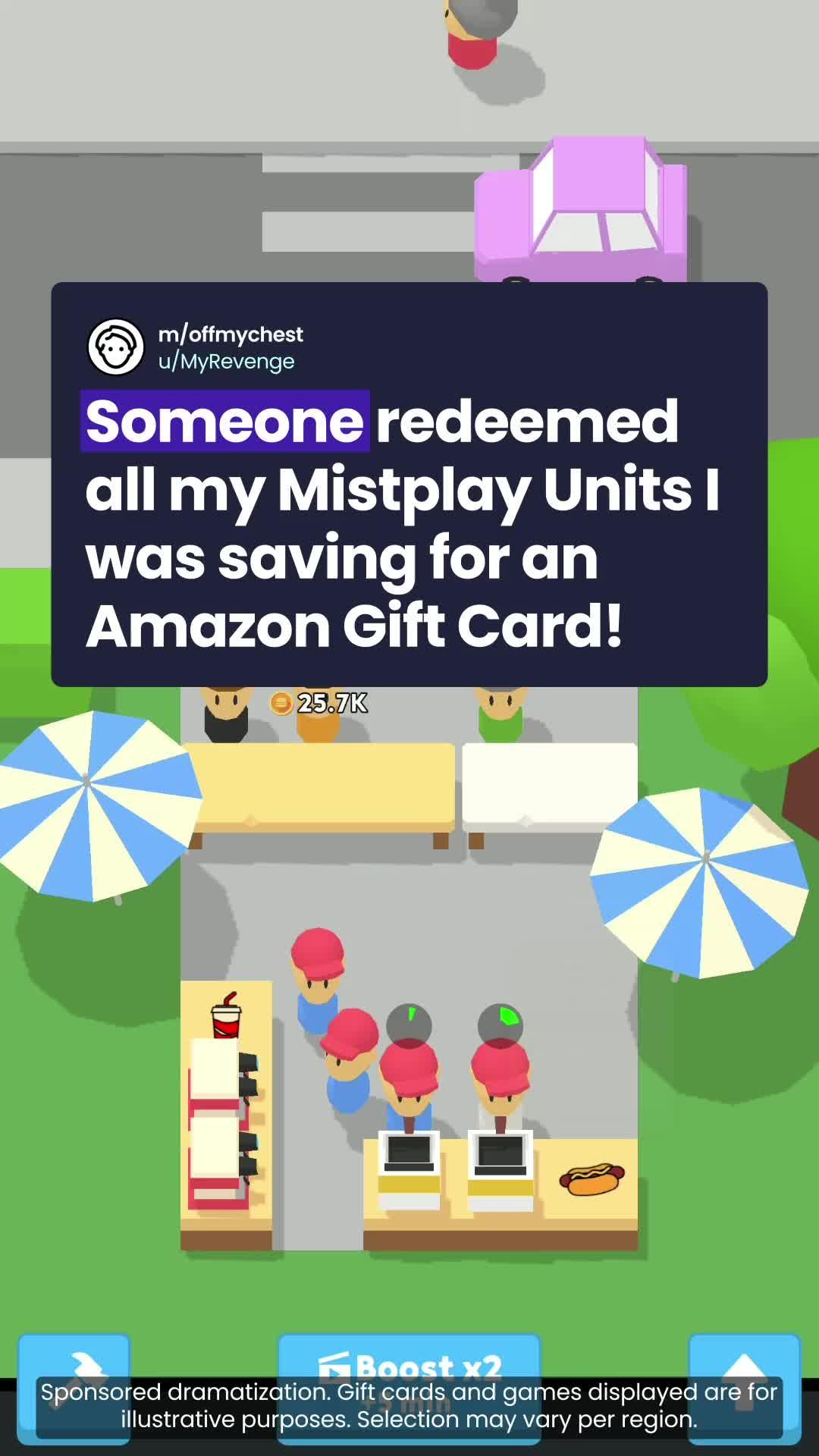 Play games, earn rewards. Level up with Mistplay.