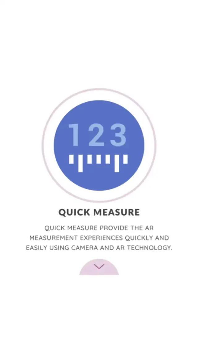 No more tape measures needed. Tape Measure: AR Measuring try it now!