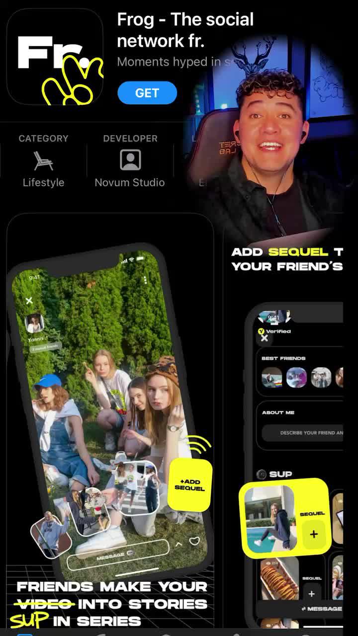 Who says we can only party face to face? Frog app is here for us to party online