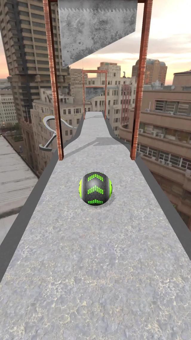 Roll your ball as far as you can