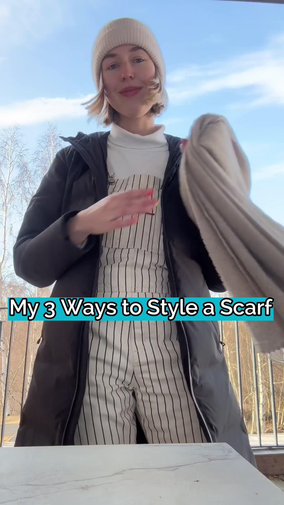 Winter is 🧣 weather. This one? Found on Vinted. #tiktokfashion #vinted #secondhand #secondhandfashion #vintedtreasures 