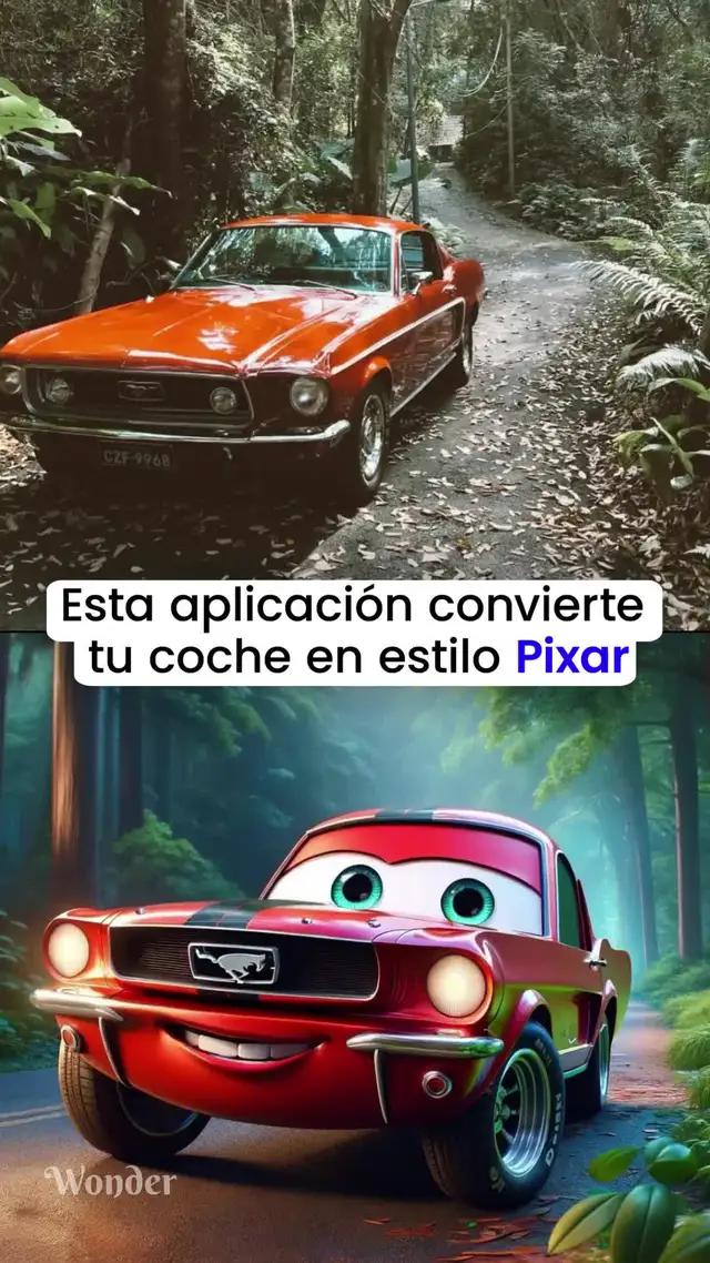 Transforma tus fotos en arte Pixar con Wonder AI