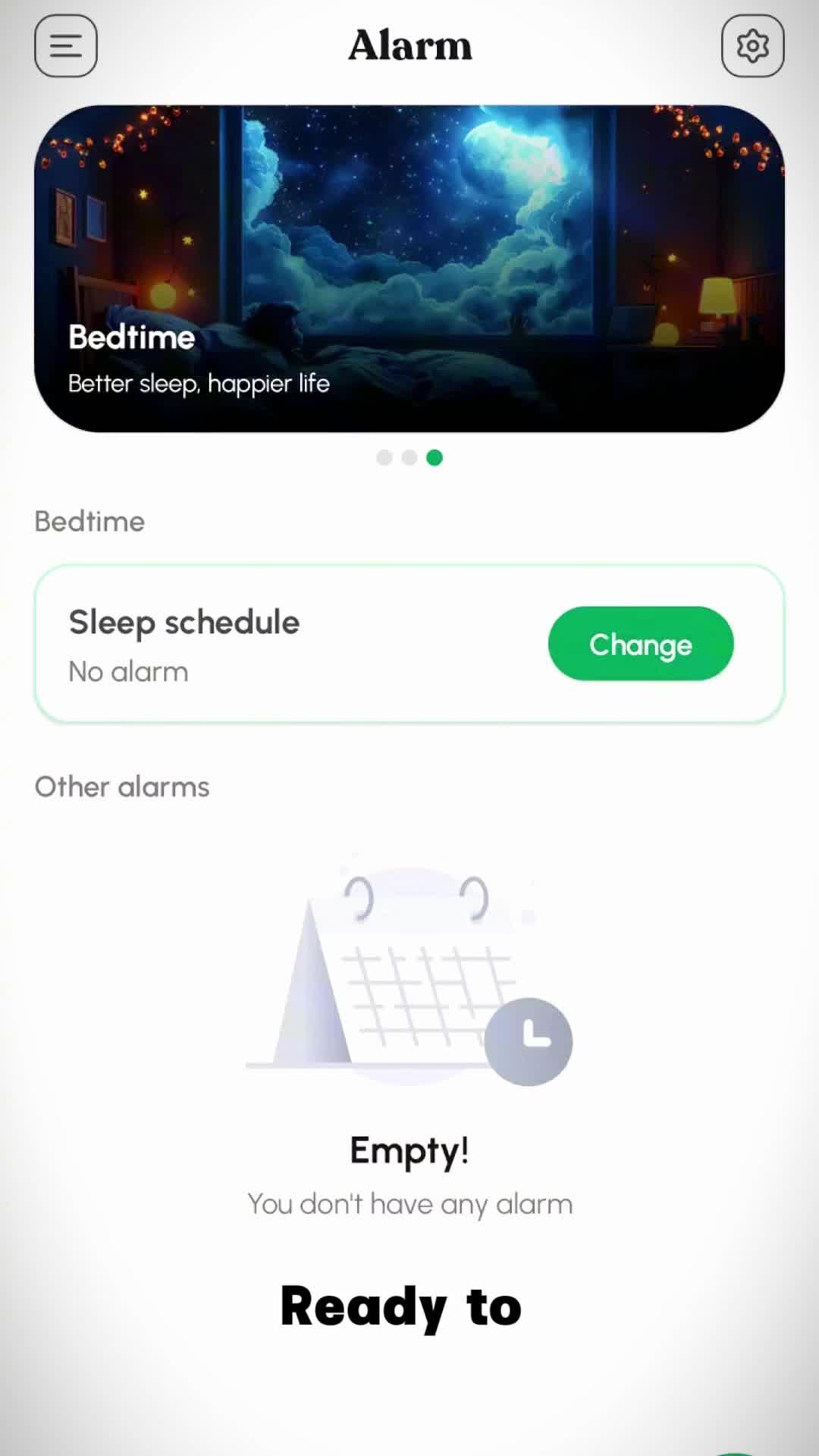 Practical alarm clock software
