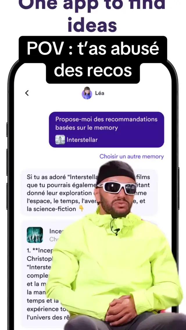 Une seule app pour conserver tout ce que tu aimes dans la vie !
