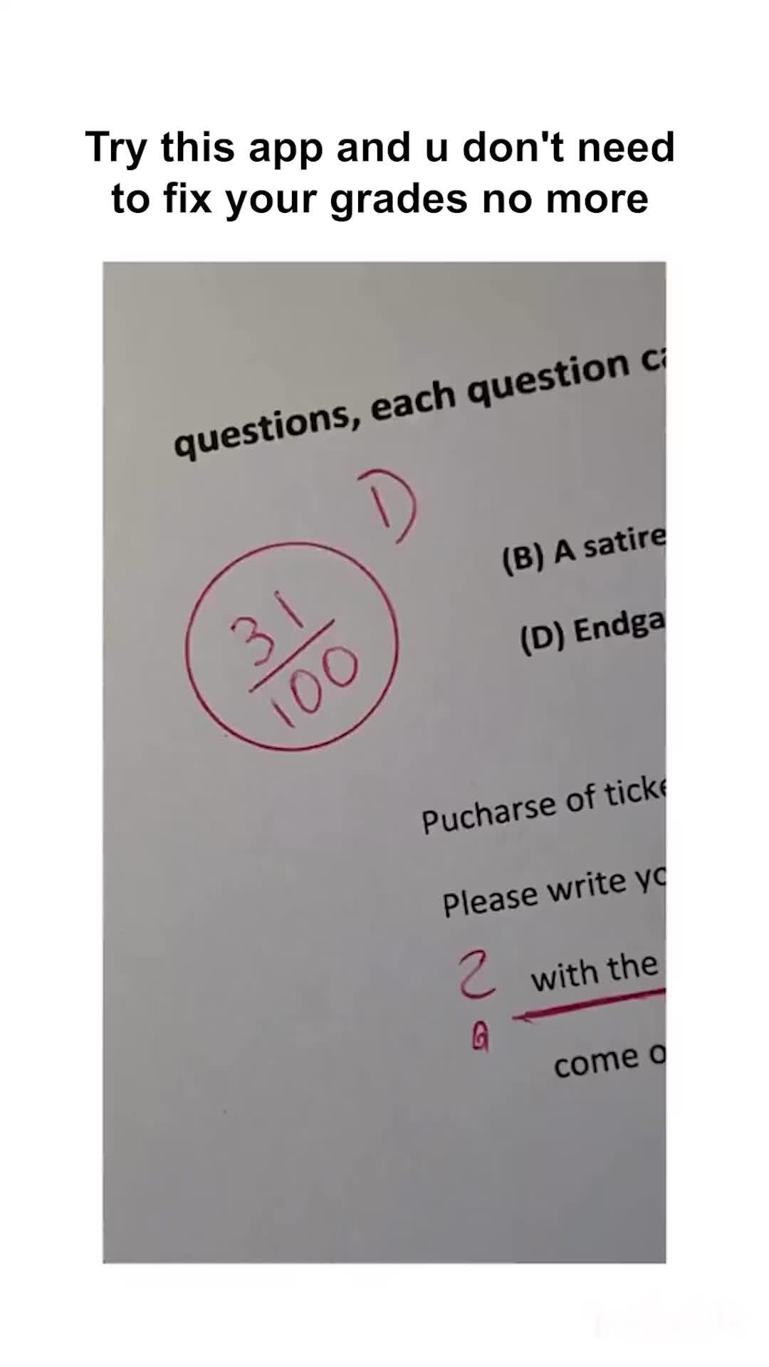 Scan and solve math problems