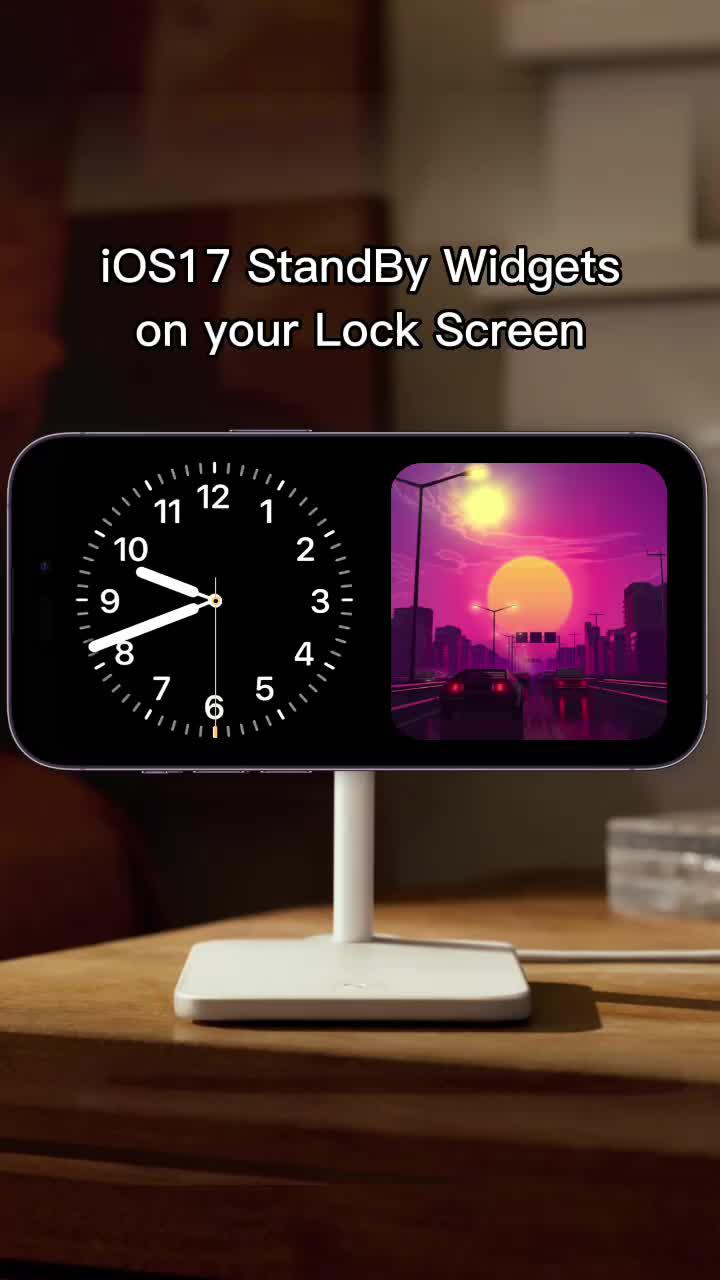 iOS17 StandBy Widgets