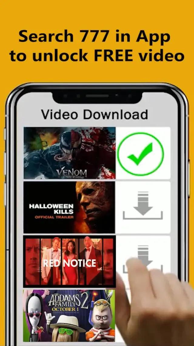Search 777 in App to unlock Free Video.
