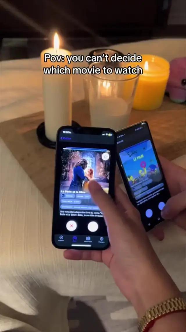 Match to watch! Swipe right to watch and left to skip!