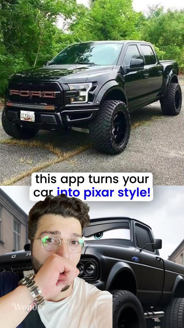 Turn yourself to a Pixar character with Wonder!