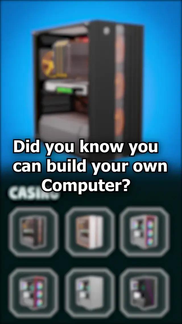 Build your computers and start your Internet Cafe!