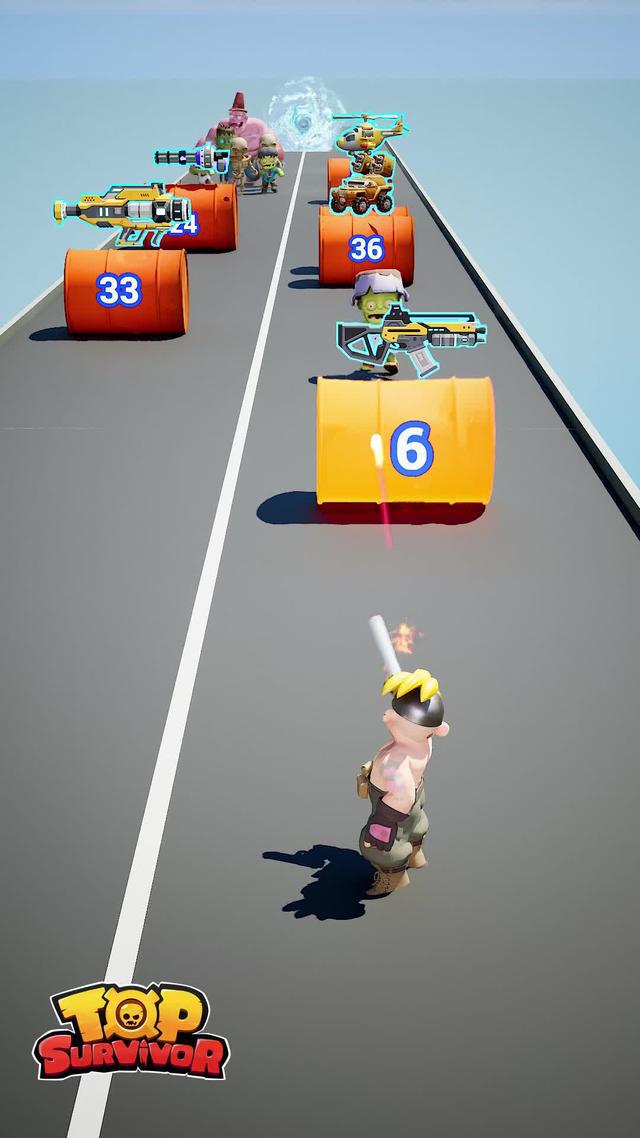 Run! Top Survivor! Run!