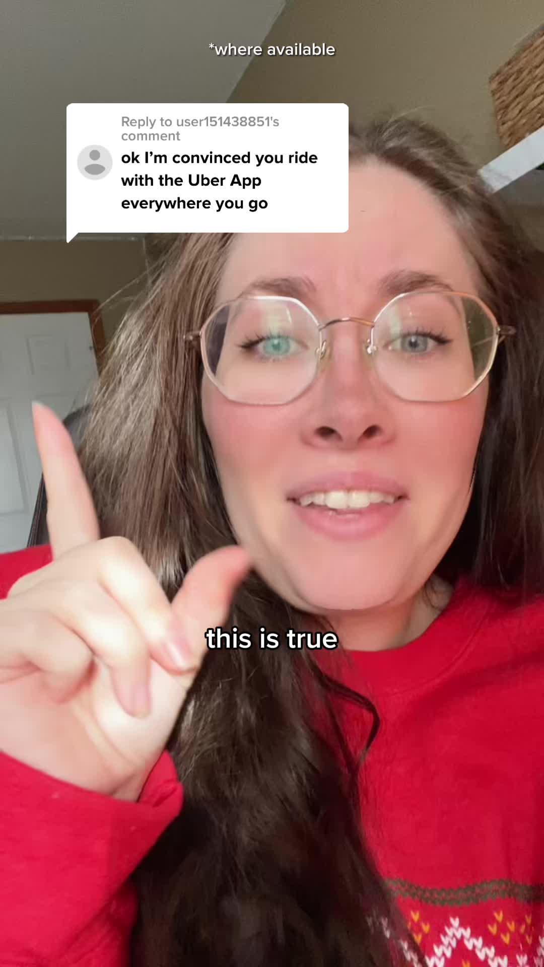 Need to go somewhere? Request door to door rides with the Uber app.