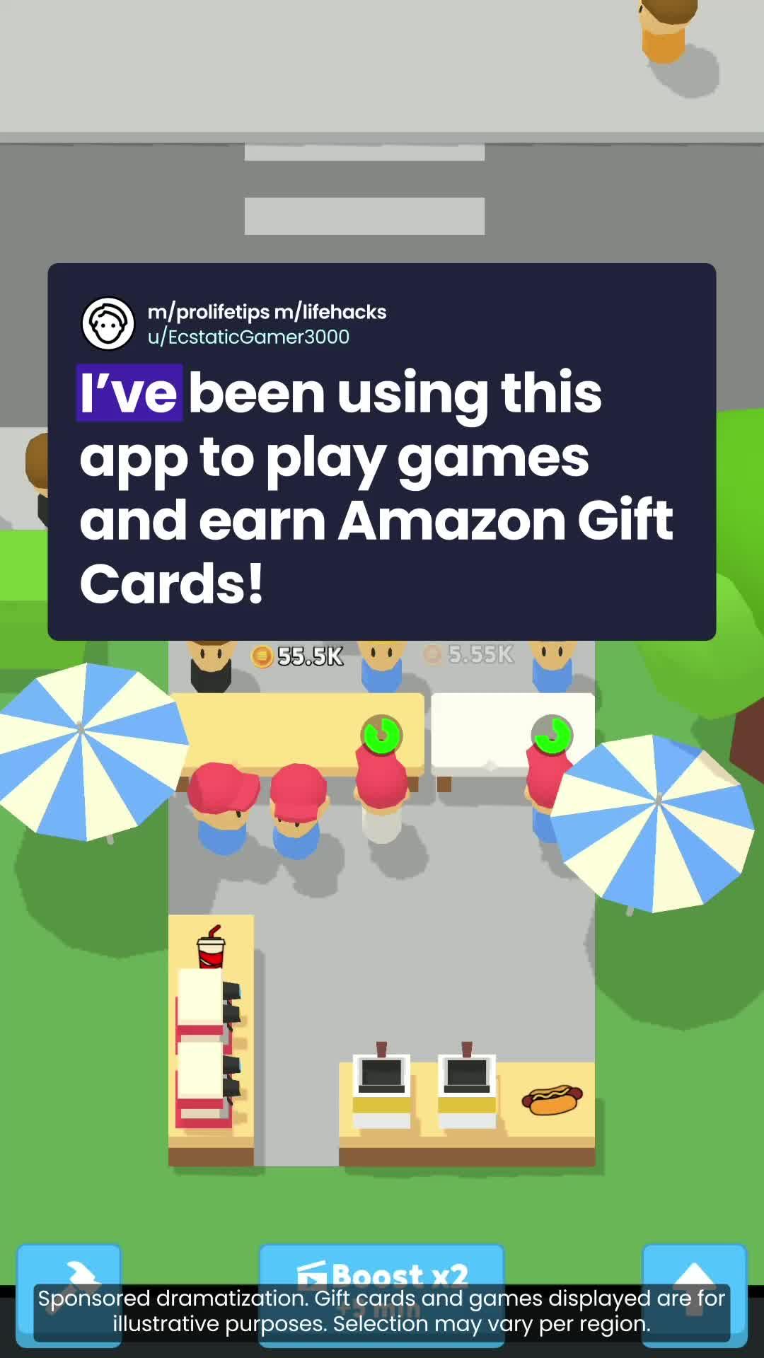 Play games, earn rewards. Level up with Mistplay.