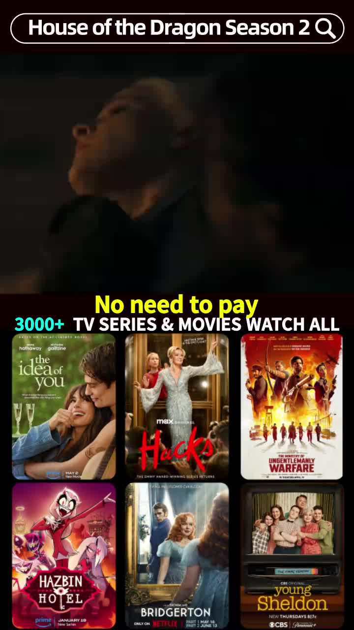 Free movies and TV series to watch！