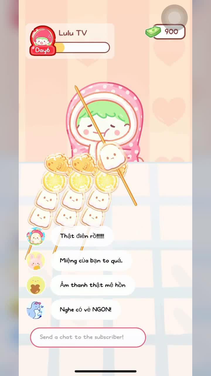 Đây rồi, một trò chơi mà bạn có thẻ tạo ra tanghulu của riêng mình