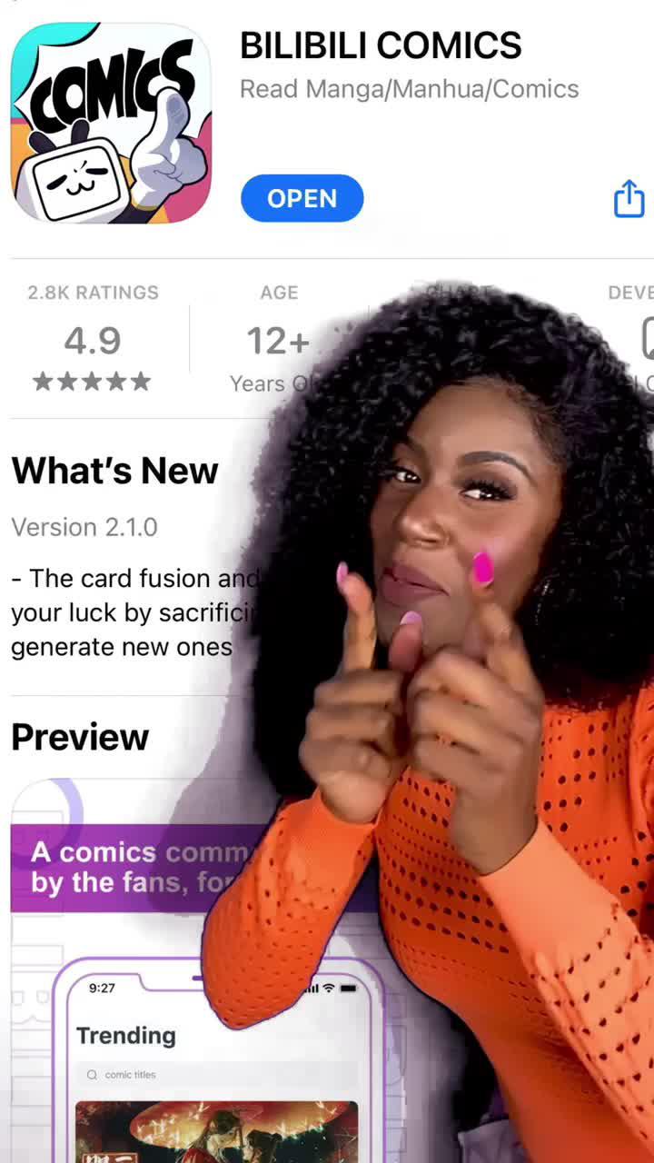 Get over 150 pieces of quality manga when you download Bilibili Comics today!