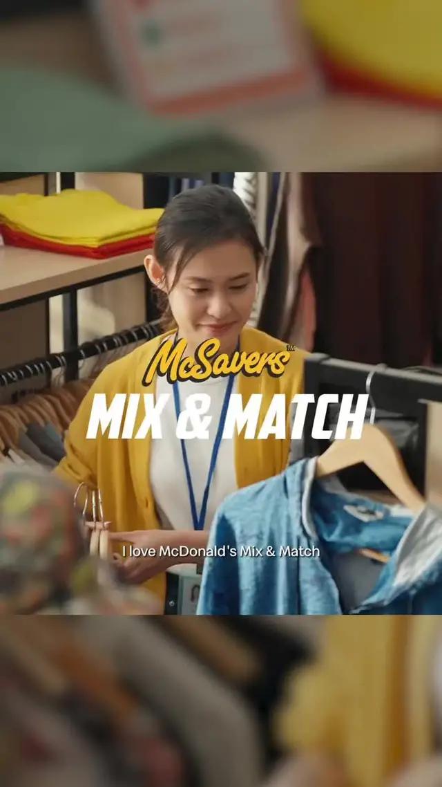 Enjoy greater value👍🏽 with Mix & Match at McDonald’s from only RM6.50! Order via the McD App now! #McDonaldsMalaysia #MixnMatch #McD 