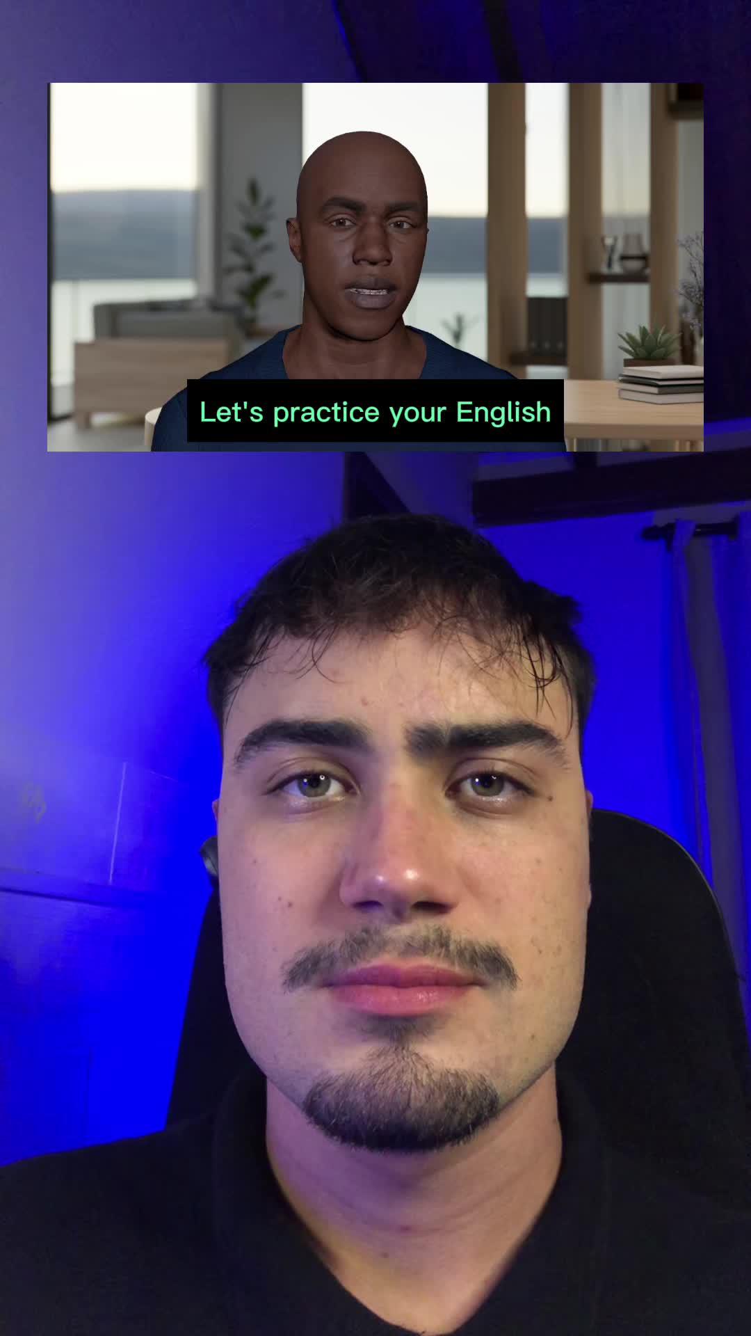 Don't be shy to speak English! Become fluent speaker with AI Tutor!