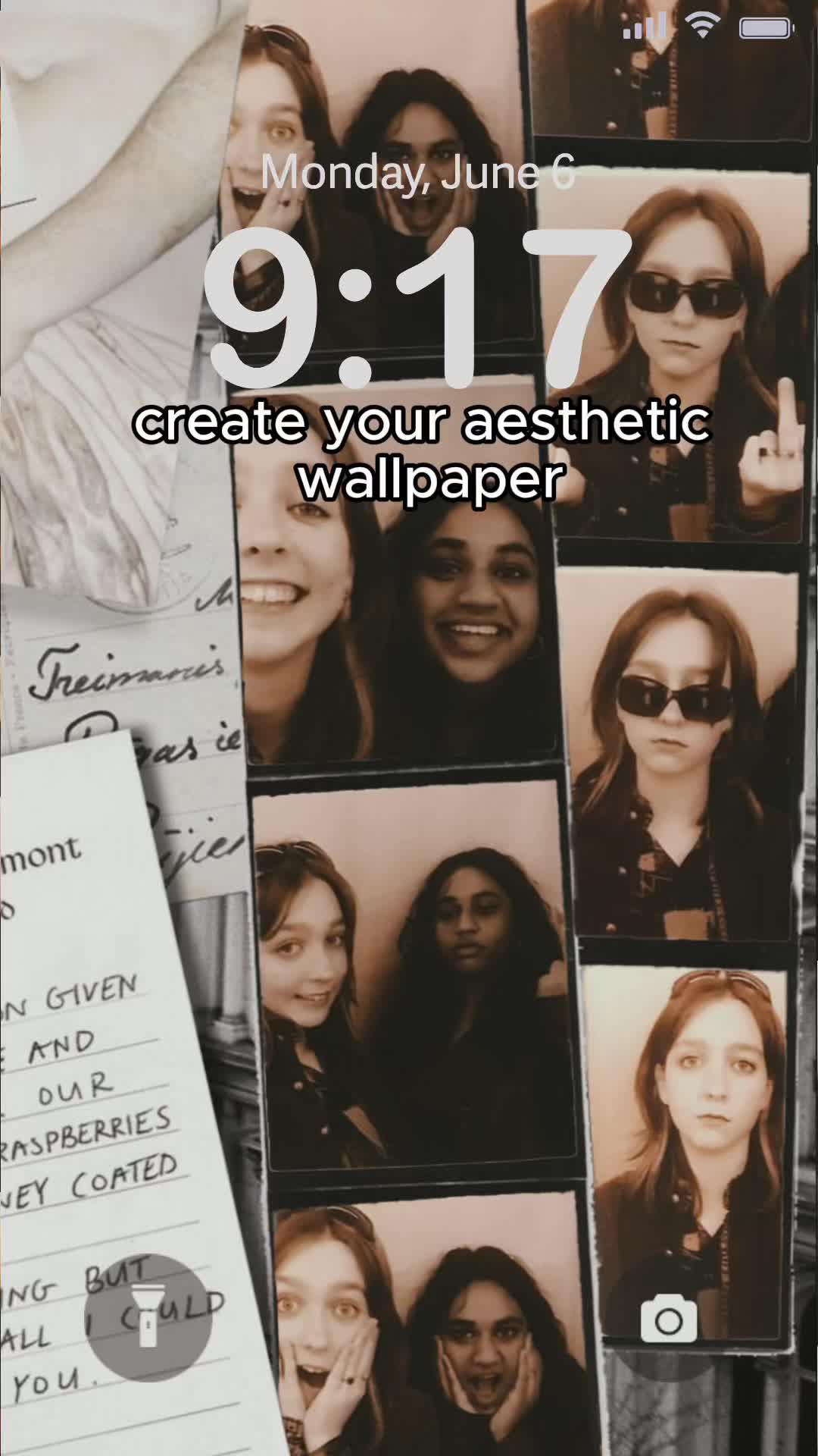 Create your aesthetic wallpaper