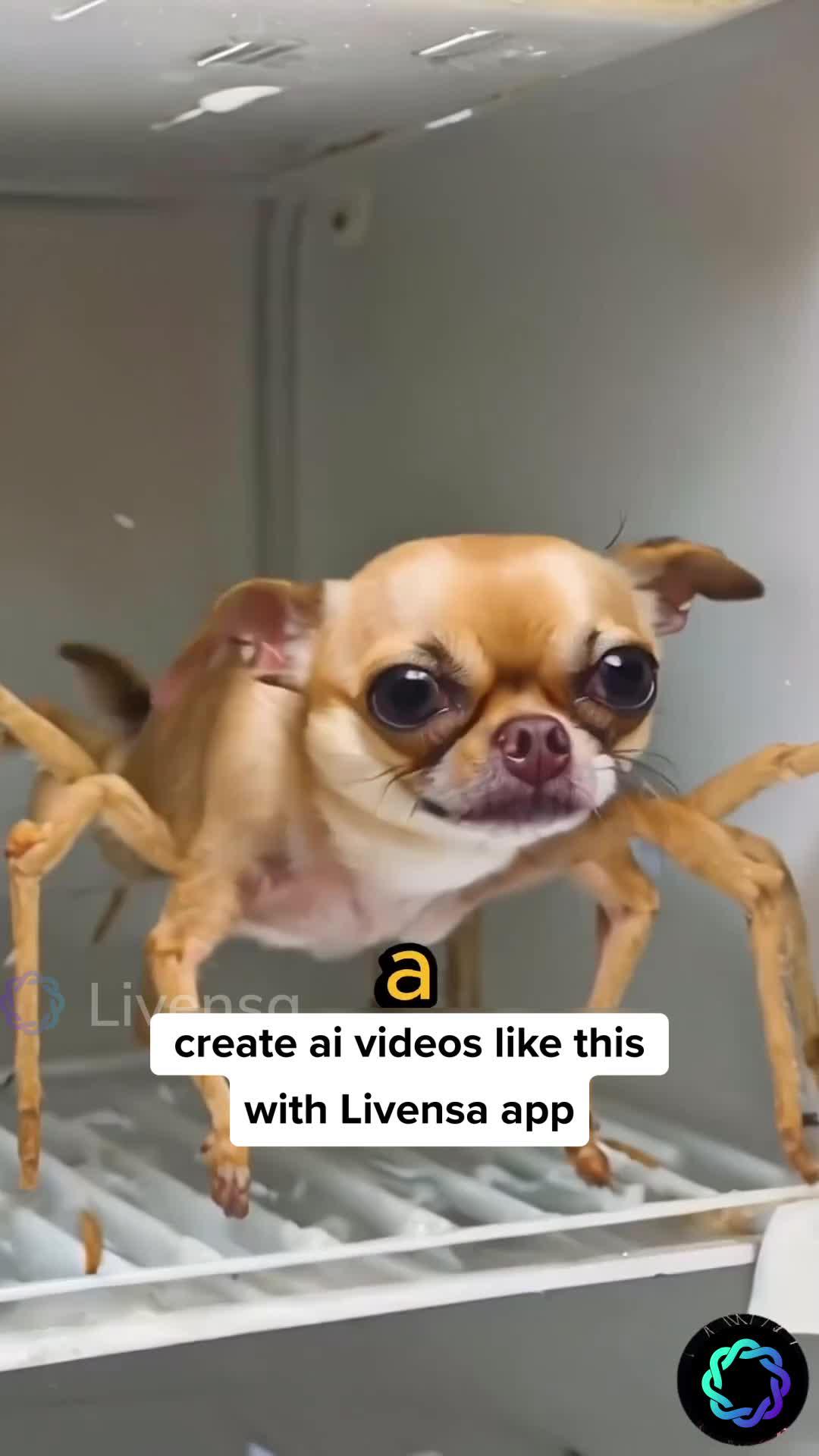 Create Al videos with your own words on mobile