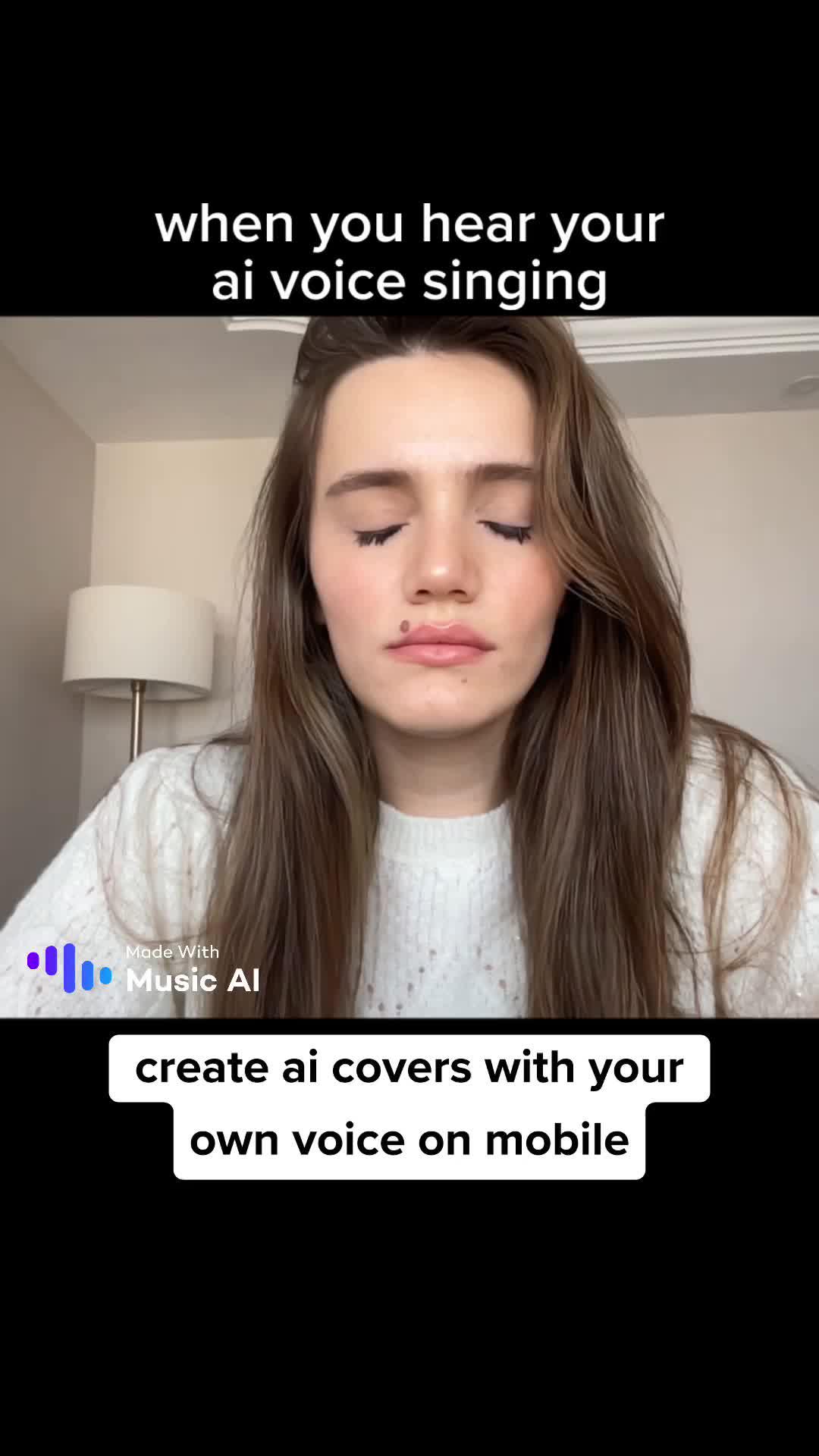 Create AI covers with your own voice on mobile