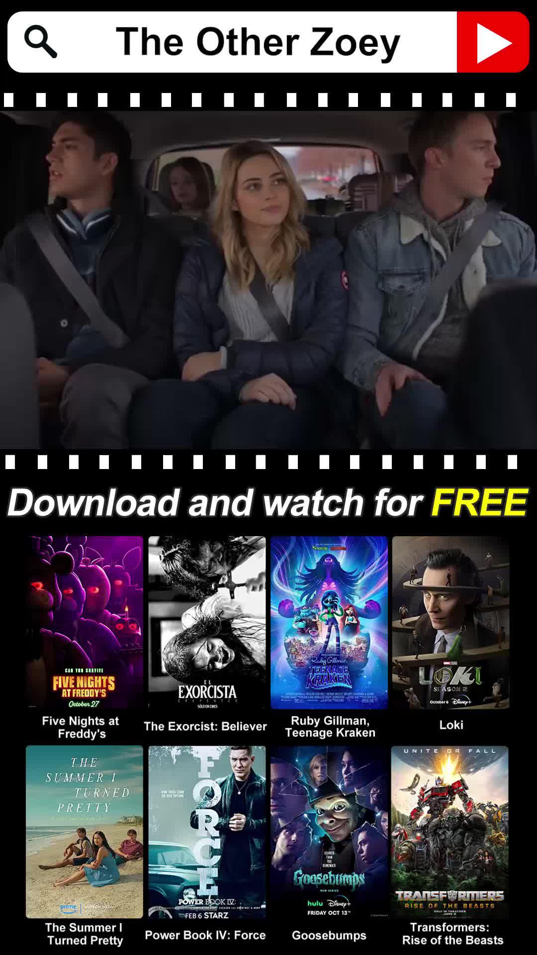 Download and unlock movie