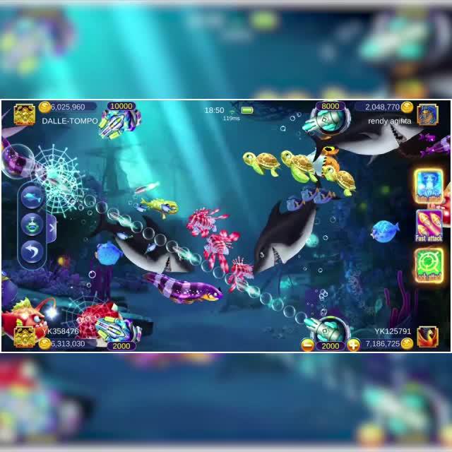 100% Video Game Kota Memancing