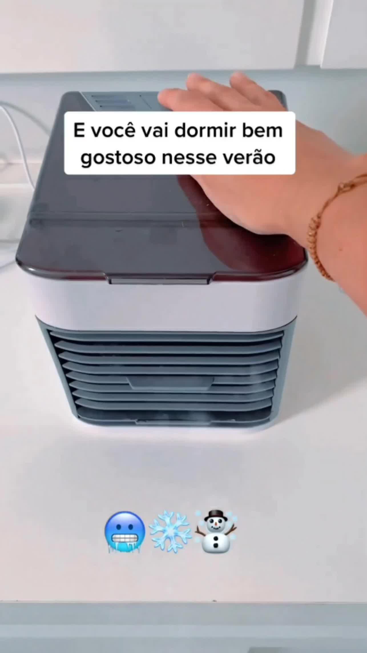 Mini Ar Condicionado Para Quarto Ideal Para Dormir Melhor