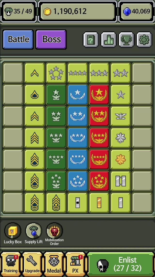 A special game for the military mania.
Welcome to join the army game.