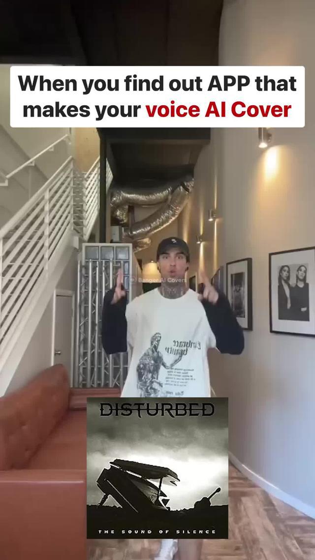 Create AI Cover Songs with own voice try now!