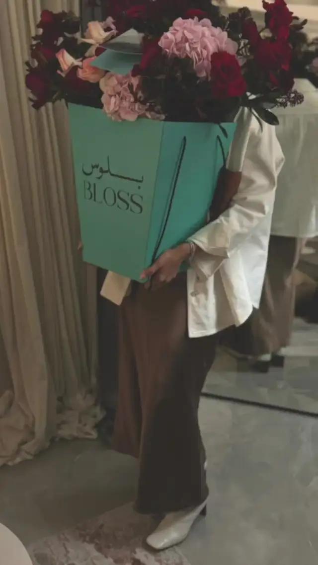 مافي أجمل ولا أحلى 😍 #حب #love #زهور #new #ورود #gift #جديد #هدية #Bloss #flowers #behappywithbloss 