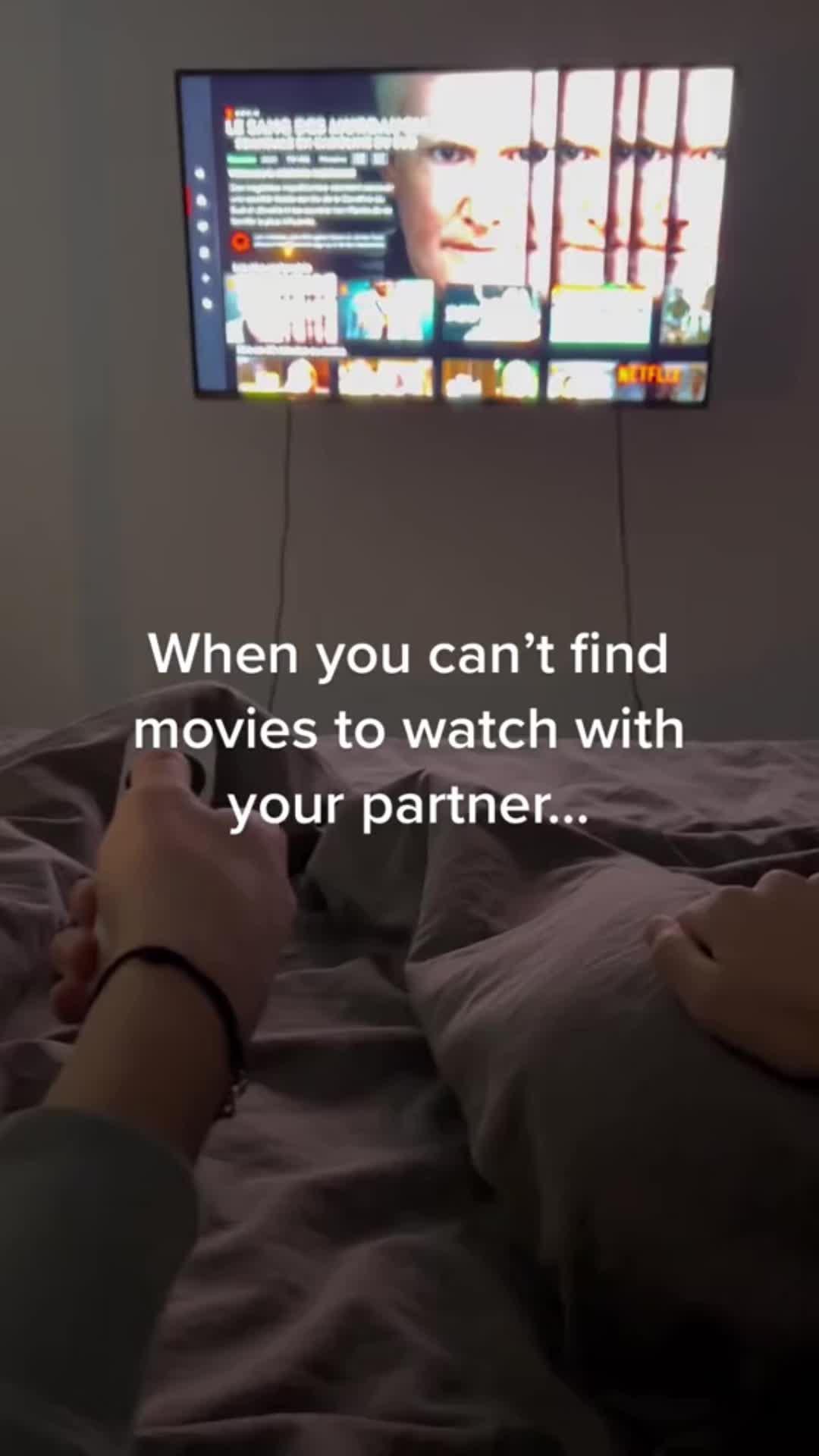 Match to watch! Swipe right to watch and left to skip!